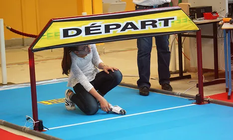 Le lycée Europe avait comme des allures de Formule 1 vendredi !