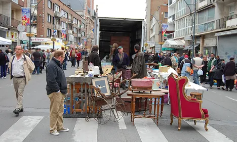 Pour la 47ème année, le marché aux puces s'installe place Jean Bart...