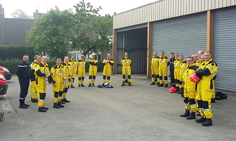 D’importants moyens de secours mobilisés à la cristallerie d’Arques