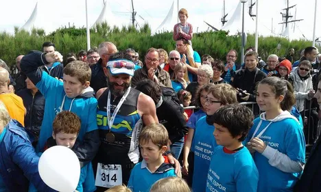 Gravelines, triathlon du coeur