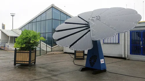 Une fleur de panneaux solaires vient de pousser à Boulogne !