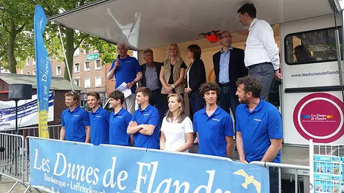 Tour de France à la voile : les jeunes dunkerquois ne manquent pas...