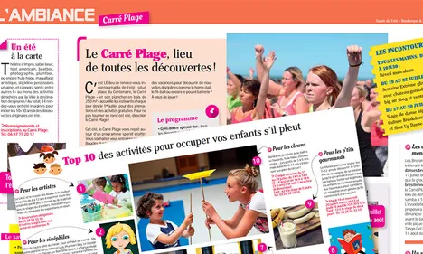 Vous ne partez pas en vacances cet été ? Vous allez être gâtés à...