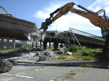 Les derniers instants du viaduc Jean Jaurès