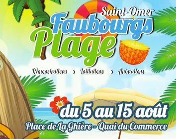 Pas besoin de faire beaucoup de kilomètres pour aller à la plage