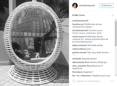 Iris Mittenaere en vacances !
