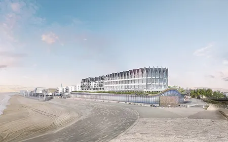 La digue haut de gamme et le SPA grand luxe, c’est pour bientôt à...