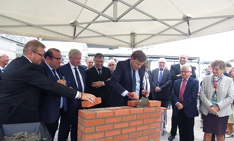 La construction des nouvelles urgences a débuté à l’hôpital d’Helfaut