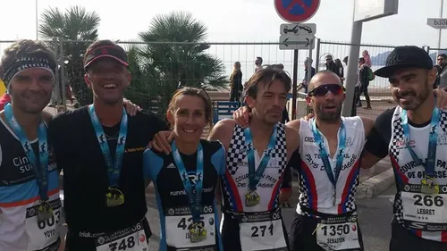 Isabelle Gillodts en pleine forme sur le marathon