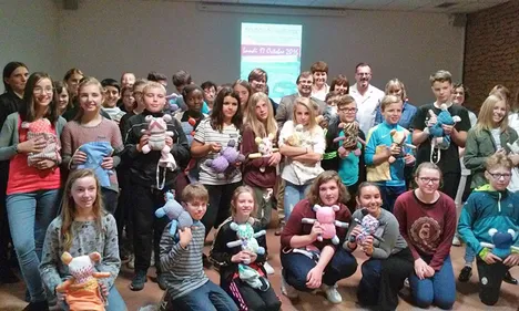 Invasion de doudous au CHD !