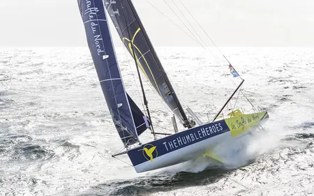 Thomas Ruyant se satisfait des choses simples sur le Vendée Globe