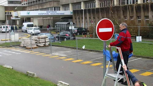 L'accès à l'entrée de l'hôpital bientôt à sens unique !