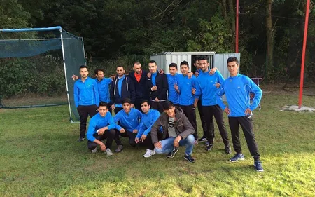 Saint-Omer bientôt champion de cricket grâce aux réfugiés !