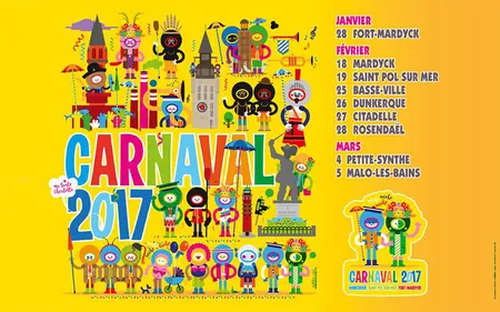 L’affiche 2017 du carnaval en surprend plus d’un !