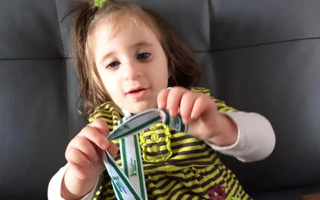 A 4 ans et malgré son handicap, Alixe va faire un triathlon !