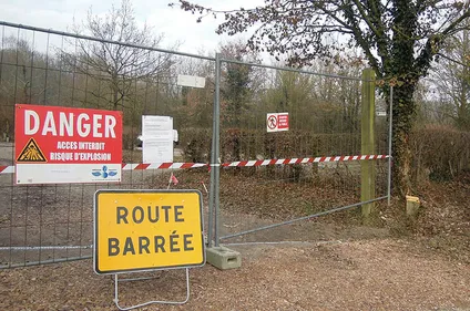 Les opérations de déminage ont débuté en forêt d’Eperlecques