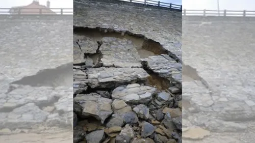 Ambleteuse : la marée provoque l'affaissement d'une partie de la digue