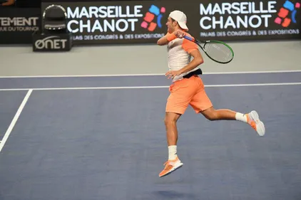 Première finale cette saison pour Lucas Pouille