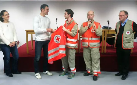 Parrainée par Maxime Beaumont, la Croix Rouge de Boulogne a aussi...