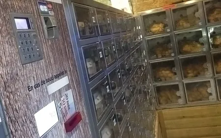 St Martin Boulogne : son distributeur de produits de la ferme...