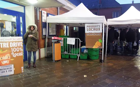 Un mini-marché de produits locaux voit le jour à la gare d’Hazebrouck
