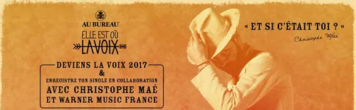 Christophe Maé à la recherche de la plus belle voix de France !