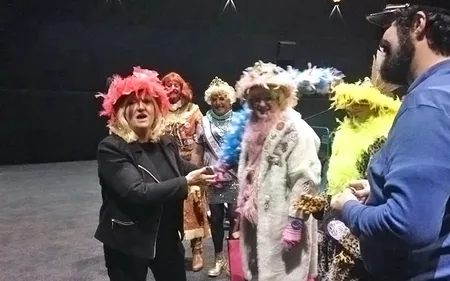 Charlotte de Turkheim à Ociné pour l'avant-première de "Meurtre à...