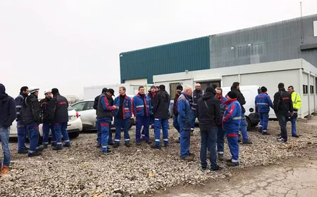 Les salariés de Ponticelli débrayent à Gravelines !