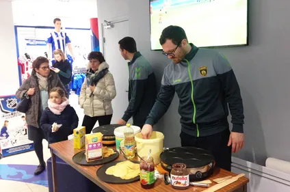 Hier après-midi à Dunkerque, l’USDK a offert le goûter !
