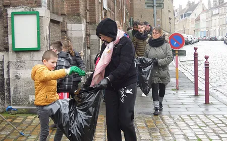 L’opération "Mon quartier propre" s’est déroulée hier à Saint-Omer