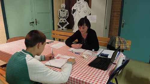 Quand les  jeunes se préparent au Brevet des Collèges