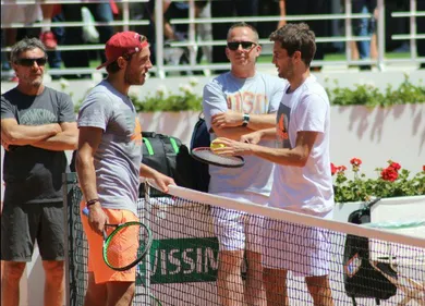 Lucas Pouille et son entreprise