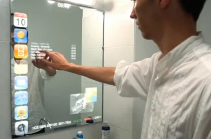 Miroir, boîte aux lettres, armoire : les objets connectés de demain...