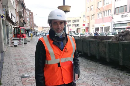 La ville modernise une grande partie de son réseau de distribution...