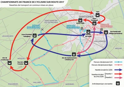 Championnats de France de cyclisme : circulation perturbée et...