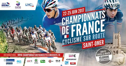 Les championnats de France de cyclisme à Saint-Omer, presque aussi...