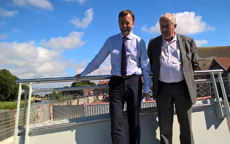 Saint-Omer : le projet de passerelle sur le quai du commerce est en...