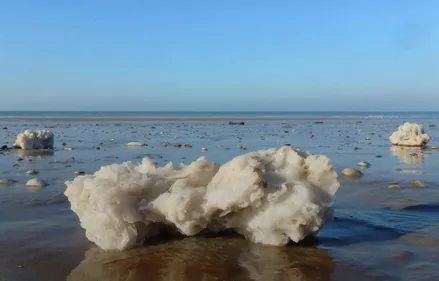 Une curieuse substance s'est échouée sur les plages du Boulonnais