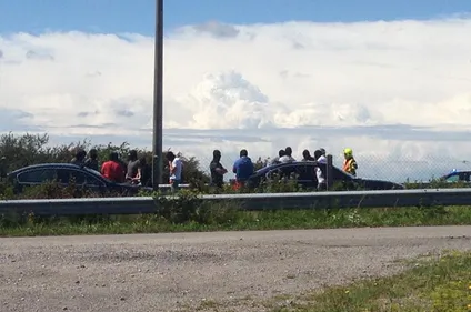 L'homme qui a renversé des militaires ce matin aurait été arrêté à...