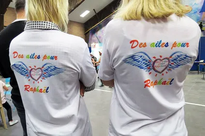 Les ailes de Raphaël pour la Gravelinoise Céline Selliez au trail...