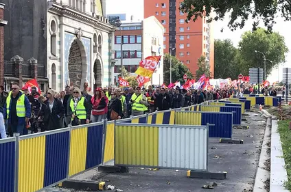 Grosse mobilisation contre le gouvernement à Dunkerque
