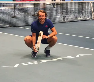 Lucas Pouille de plus en plus grand