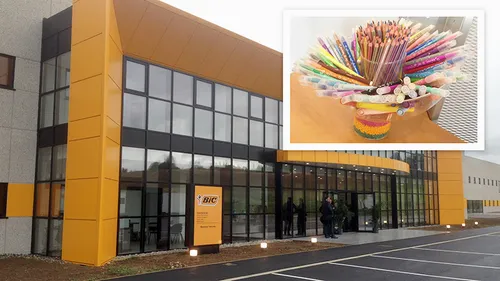 BIC inaugure sa nouvelle usine de fabrication de crayons à Samer