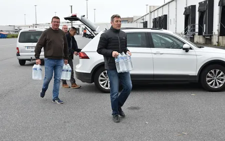 Les dockers de Dunkerque solidaires avec les victimes des ouragans...