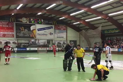 De la pluie dans la salle du Brockus