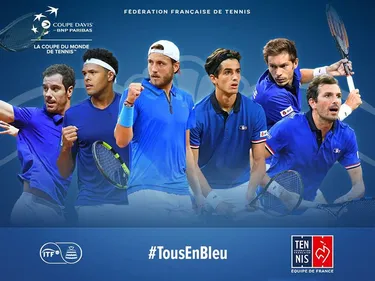 Lucas Pouille dans le groupe France pour la finale de la coupe Davis