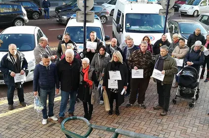 Un rassemblement, 10 ans après la mort de Fabrice Hrycak (AAE)