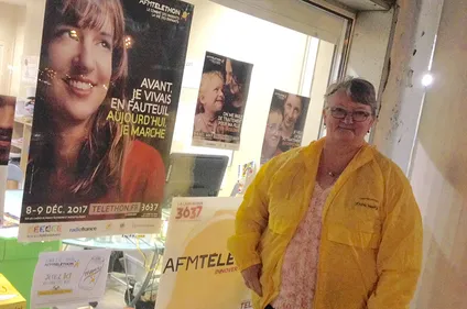 Des tirelires pour le Téléthon chez les commerçants du centre-ville