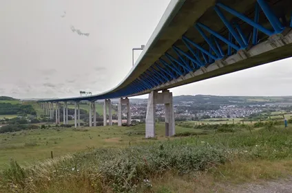 Le viaduc d'Echinghen rouvrira aux poids-lourd ce mercredi