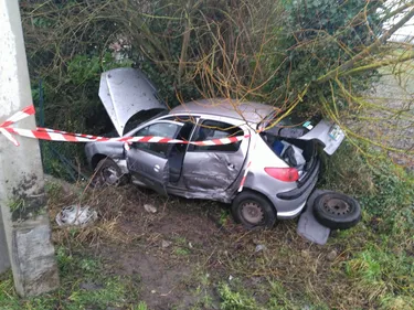 Un blessé léger dans un accident de voiture